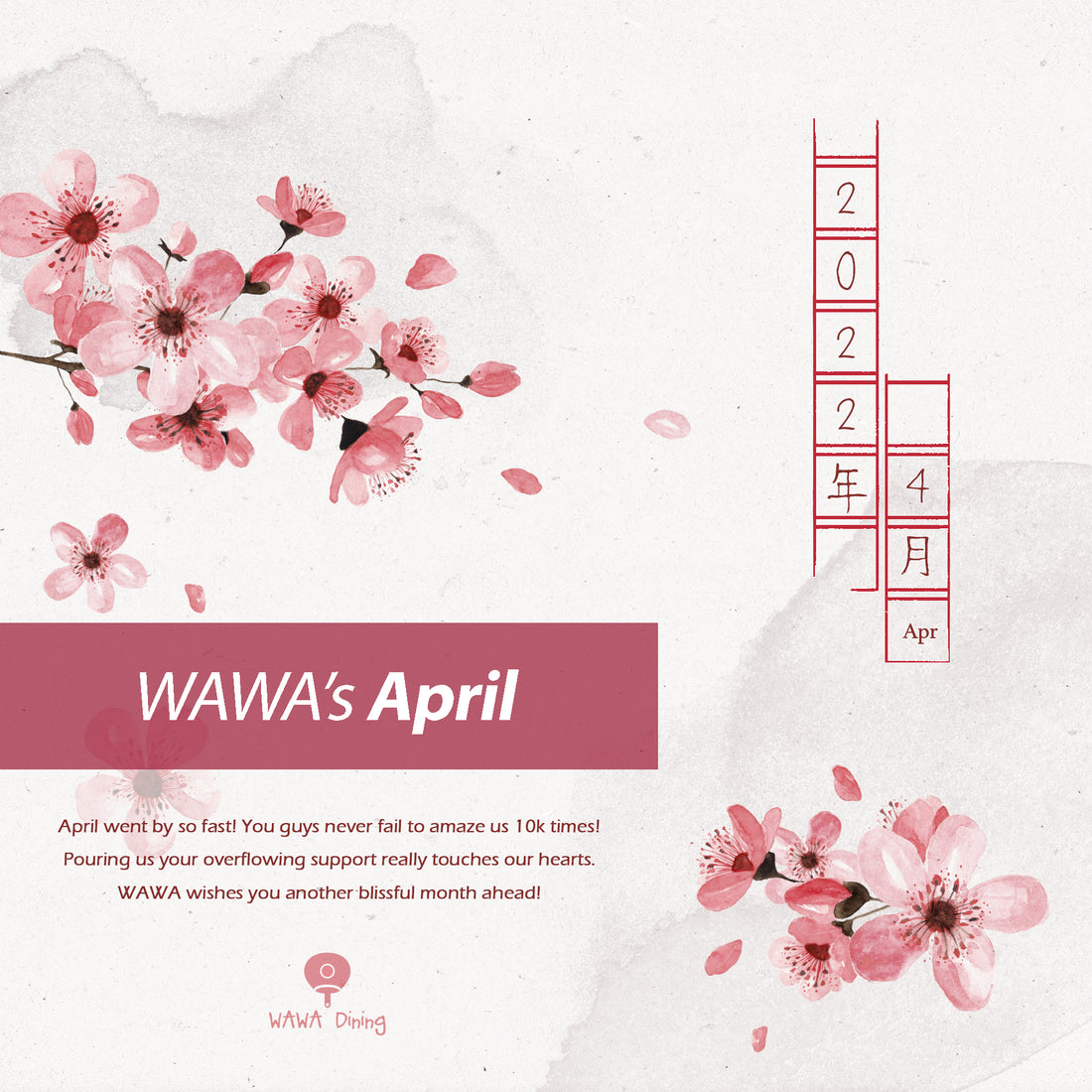 2022 WAWA's April