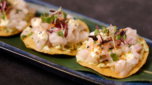 Yellowtail Tacos [GF, D, R] 4pcs
